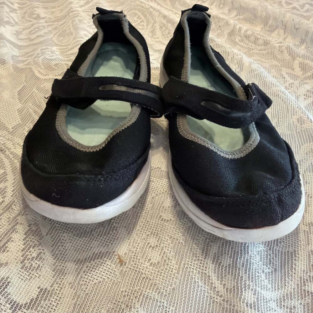 Athletech Women's Black Mary Jane Sneakers Shoes 5 Medium Comfort - Picture 6 of 8